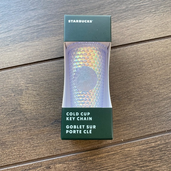 Unicorn Starbucks Iridescent Bling Studded Starbucks Venti Tumbler & Key Chain - Picture 7 of 13